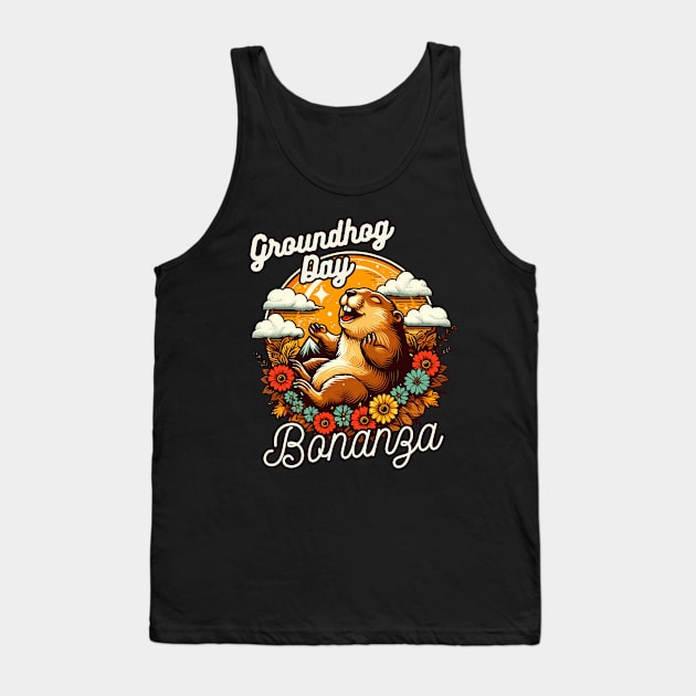 Groundhog Day Bonanza Tank Top by chems eddine